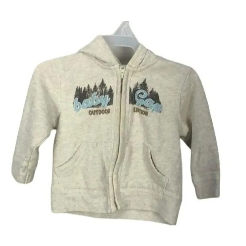 Baby Gap Outdoor Edition Zippered Hooded 6-12 Months Jacket